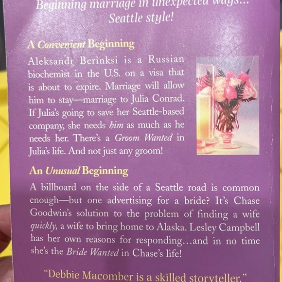 Lot of 3 Debbie Macomber Romance Novels đź’—Bundle your likes and saveđź’— - Picture 3 of 8